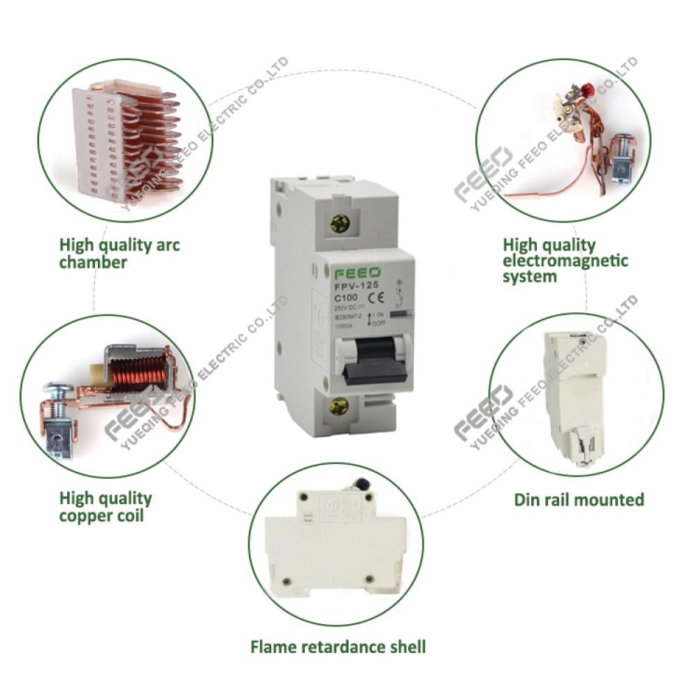 FPV-125 1P DC MCB